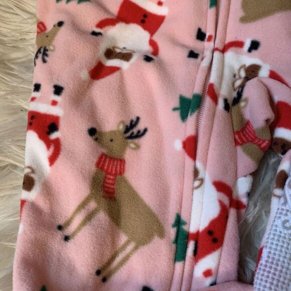 Carter Toddler Girls 2-Pk Unionsuit 2T Footed One-piece PJ Fleece Just One You - Picture 14 of 16